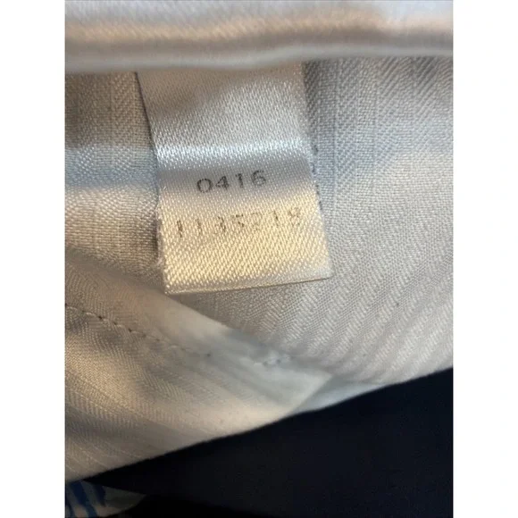 Foot Joy Navy Blue Flat Front Golf Casual Shorts Size W34 Classic Preppy - Picture 12 of 14